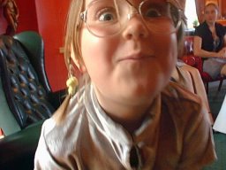 I get my looks from him