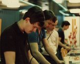 Intense concentration