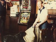 Chris meets Spit the Dutch punk dog