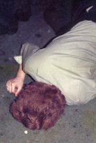 Ginge trips over whilst dancing (yeah!)