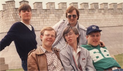 Paul, Gareth, Dave, Loon, Mark