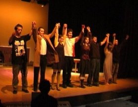 A jubilant (and relieved) cast