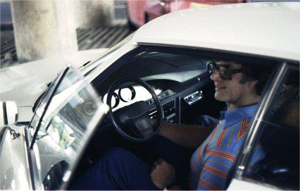 Dave Prowse in his Citroen Maserati